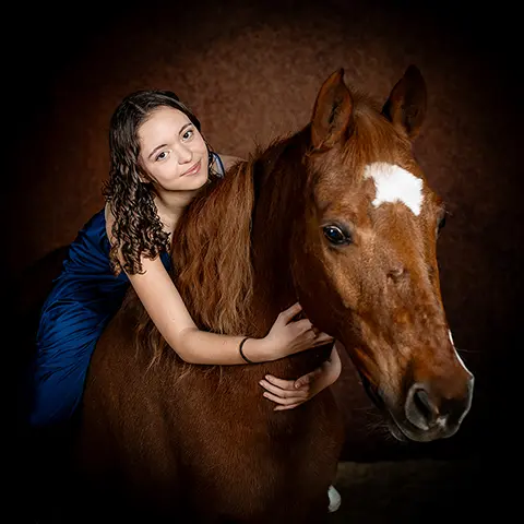 05 Adolescente Cheval Seance Photo Studio Cavalier Cheval Centre Equestre 21