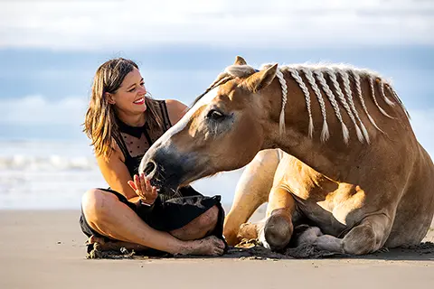 02 Seance Photo Chevaux Plage D