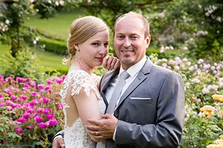 9 Portrait Couple Marie Jardin Fleuri